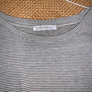 striped zara tshirt